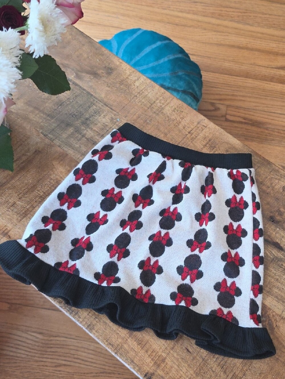 Disney Minnie Mouse 5T toddler girls knit skirt